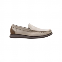 MOCASSIM MASCULINO DEMOCRATA NASH 252301 COURO CREME