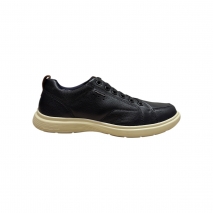 SAPATÊNIS PEGADA MASCULINO 112201 COURO PRETO