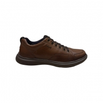 SAPATÊNIS PEGADA MASCULINO 112201 COURO PINHAO