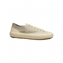 Tênis Coca-Cola Shoes CC2598 Trail Leather couro OFF-WHITE