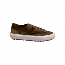 Tênis Coca-Cola Shoes CC2598 Trail Leather couro MOCA