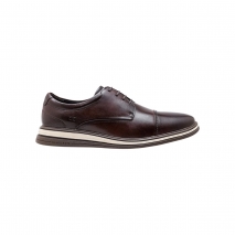 SAPATO MASCULINO DEMOCRATA HI-SOFT 32 DUNE COURO TAN