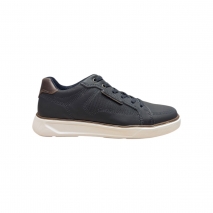 TÊNIS CASUAL PEGADA MASCULINO 110933 COURO BLUE