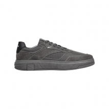 TÊNIS SNEAKER FERRACINI MASCULINO DREAM COURO TITANIO/CHUMBO