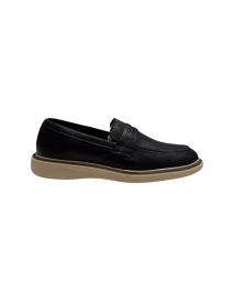 SAPATO MASCULINO CASUAL LOAFER PASSAGIO COURO LEGÍTIMO PRETO