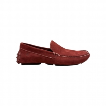 SAPATO CASUAL MASCULINO MOCASSIM COURO DRI200 NBK BORDO