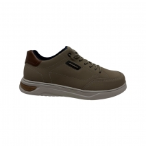 TÊNIS CASUAL MASCULINO PEGADA 112403 COURO AREIA