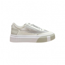 TÊNIS FEMININO BY BRAVA FLATFORM CASUAL BRANCO