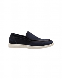 SAPATO CASUAL DEMOCRATA MASCULINO TULUM COURO NAVY