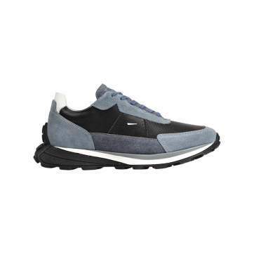TÊNIS SNEAKER FERRACINI MASCULINO MID COURO DENIN
