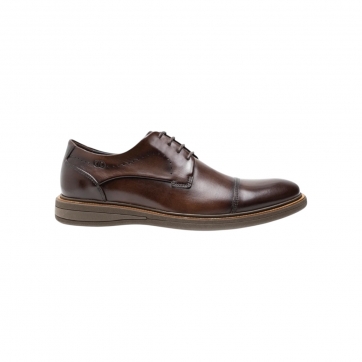 SAPATO CASUAL DEMOCRATA  METROPOLITAN BAY TABACO