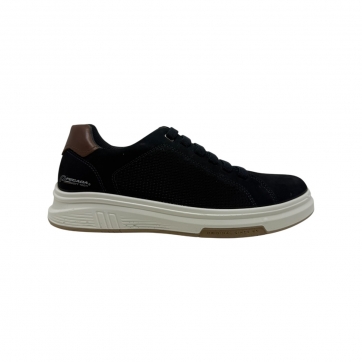 TÊNIS PEGADA CASUAL MASCULINO 112301 COURO MARINHO