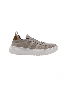 TÊNIS MASCULINO DEMOCRATA JOE ULTRA LIGHT KNIT OFF-WHITE