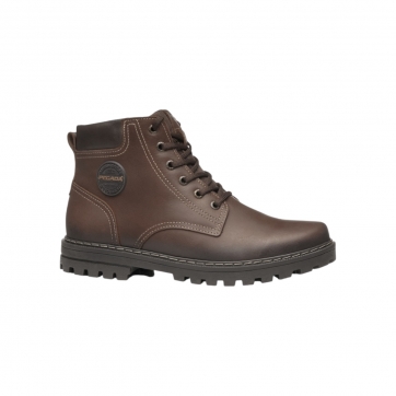 COTURNO PEGADA 181510 MASCULINO EM COURO CAFE