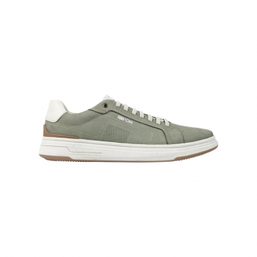 TÊNIS CASUAL FERRACINI 7161-683 COURO VERDE MILITAR