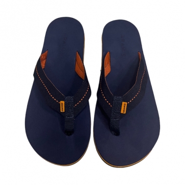CHINELO ARAMIS DECK ARM1118 MARINHO/LARANJA