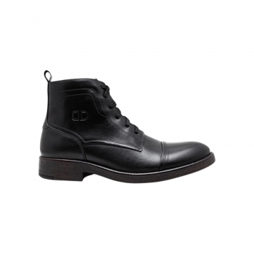 BOTA DEMOCRATA GARAGE DUST PRETO