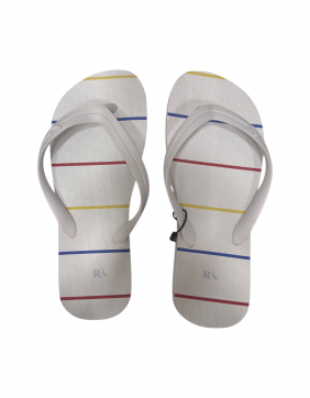 CHINELO RESERVA BORRACHA RSV LISTRA BRANCO