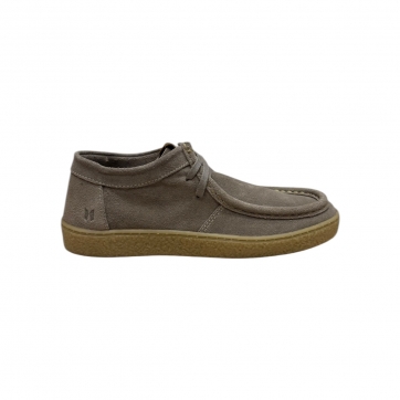SAPATÊNIS MASCULINO COURO NOBUCK HORMAN 34203 CONCRETO
