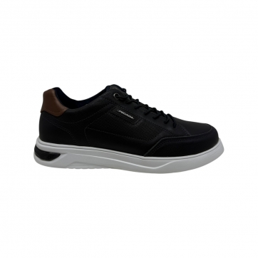 TÊNIS CASUAL MASCULINO PEGADA 112403 COURO BLUE