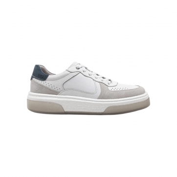 TÊNIS DEMOCRATA DENIM BEAT PULSE BRANCO