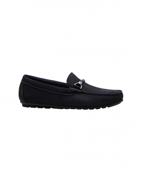 MOCASSIM MASCULINO DEMOCRATA TOM COURO NAVY