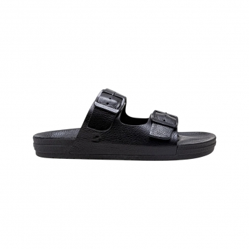 SANDÁLIA DEMOCRATA EASY WEEKEND COURO PRETO