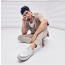 TÊNIS DEMOCRATA DENIM DRAKE PULSE OFF WHITE/BRANCO