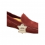 SAPATO CASUAL MASCULINO MOCASSIM COURO DRI200 NBK BORDO