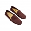 SAPATO CASUAL MASCULINO MOCASSIM COURO DRI200 NBK BORDO