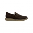 SAPATO CASUAL PEGADA SLIPON VIBES COURO CHOCOLATE