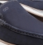 MOCASSIM DEMOCRATA DENIM FLOW NAVY/TABACO