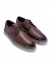 SAPATO MASCULINO CASUAL DERBY LRZ003 COURO CARAMELO
