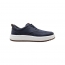 TÊNIS MASCULINO DEMOCRATA DRAKE COURO PULSE NAVY