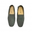SAPATO CASUAL MASCULINO MOCASSIM COURO DRI200 NBK MILITAR