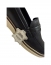 SAPATO MASCULINO CASUAL LOAFER PASSAGIO COURO LEGÍTIMO PRETO