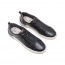 TÊNIS DEMOCRATA DENIM MIKE COURO PRETO