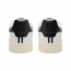 TÊNIS RESERVA RSV R VINTAGE OFF-WHITE/PRETO