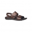 SANDÁLIA PEGADA MASCULINA 133154 COURO PINHAO
