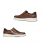 TÊNIS SLIPON MASCULINO PEGADA 112303 COURO PINHAO