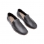 MOCASSIM DEMOCRATA DENIM TAG COURO PRETO