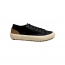 Tênis Coca-Cola Shoes CC2598 Trail Leather couro PRETO