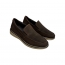 SAPATO CASUAL PEGADA SLIPON VIBES COURO CHOCOLATE