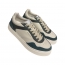 TÊNIS CASUAL EM COURO ARAMIS LEGACY CROOK OFF WHITE/VERDE