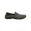 SAPATO CASUAL MASCULINO MOCASSIM COURO DRI200 NBK MILITAR